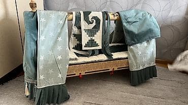 deco mesh: Бортики для детских кроватей, Новый, цвет - Зеленый — 4