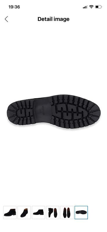 Мужская обувь: Мужские ботинки-дезерты из чёрной замши. От бренда Young age. Привезли — 4