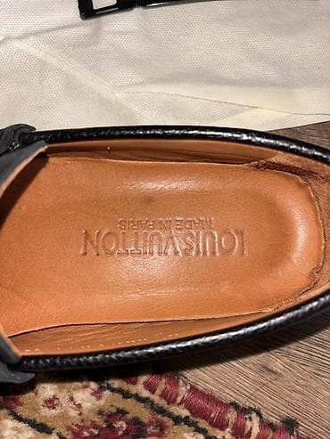 Туфлилер: Эркектердин туфлиси, 40.5, Louis Vuitton, Жаңы, түсү - Кара, Өзү алып кетүү, Акылуу жеткирүү — 5