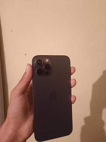 айфон даром: IPhone 12 Pro Max, Б/у, 256 ГБ, Графит, Чехол, 74 % — 1