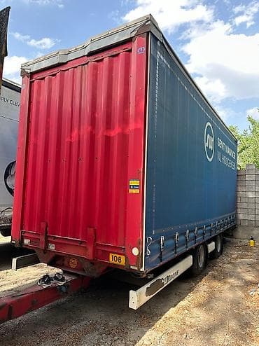 акорд тарное: Прицеп, Krone, Тентованный, Б/у — 3