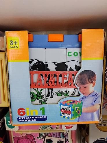 бесконечный кубик: Развивающая игрушка «6 в 1» — модульный куб для обучения и игры - — 1