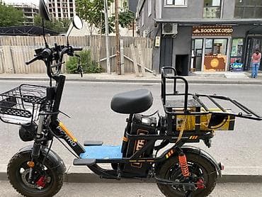 Спорт жана хобби: Электровелосипед-грузовик Pentro/iBike для доставки. обмен на скутер — 3