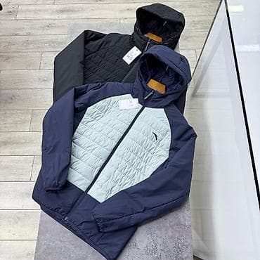 Брюки: Мужская утеплённая куртка с капюшоном - Лёгкая и тёплая: стёганые — 5