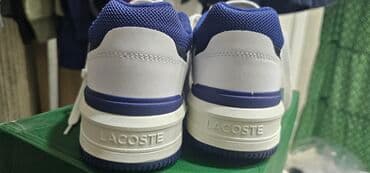 накладные волосы на заколках натуральные: Мужские кроссовки, 43, Lacoste, Новый, цвет - Белый, Платная доставка, Самовывоз — 4