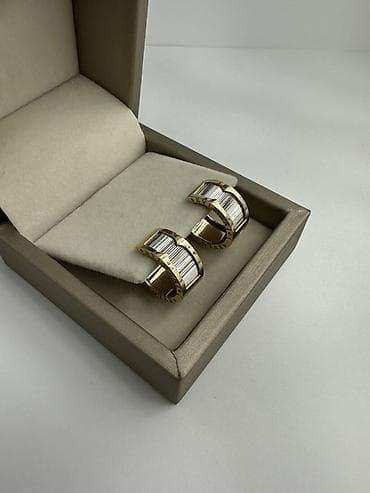 nine west: Серьги, Проба 585, Без вставки, Цирконий, Женские, Новый — 2