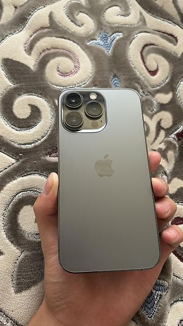 s23 mini: IPhone 13 Pro, Б/у, 128 ГБ, Графит, Защитное стекло, Чехол, 79 % — 1