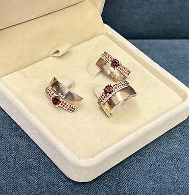 серебро золото: Набор украшений, Проба 925, Новый — 1