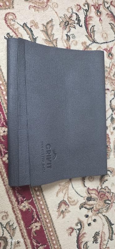 Офис эмереги: Коврик для фитнеса/йоги CRIVIT - Материал: плотный амортизирующий — 2