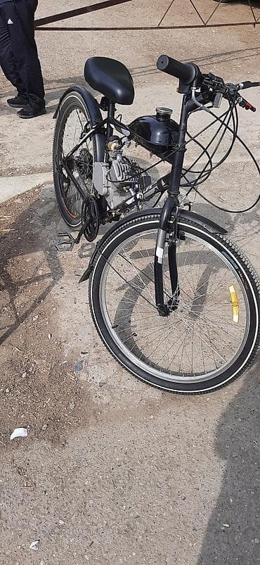 электро мото бишкек: Велосипед с мотором горного велосипеда 26" Описание: - Велосипед с — 3