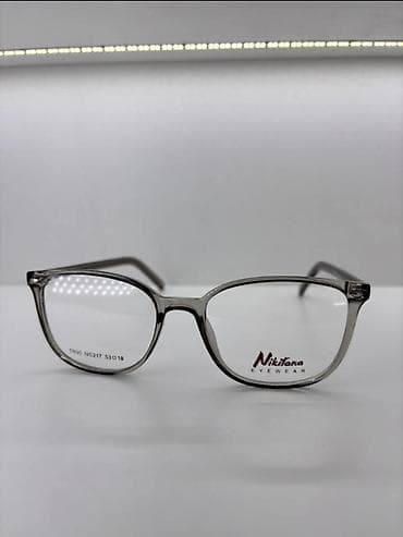 Аксессуары: Для зрения очки очки, Унисекс, Цвет оправы: Серый, Новый — 1