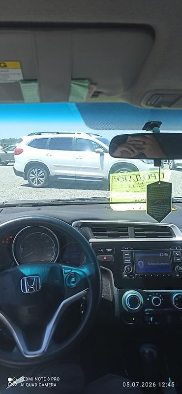 mini cooper: Honda Fit: 2015 г., 1.5 л, Вариатор, Бензин, Хэтчбэк — 9