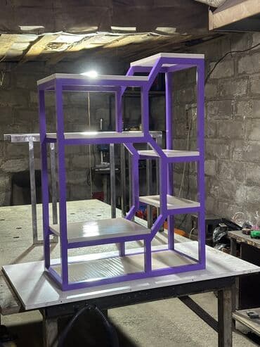 полка стекло: Полка для цветов Размер (мм) : 1000х700х300 Возможен любой цвет и — 2