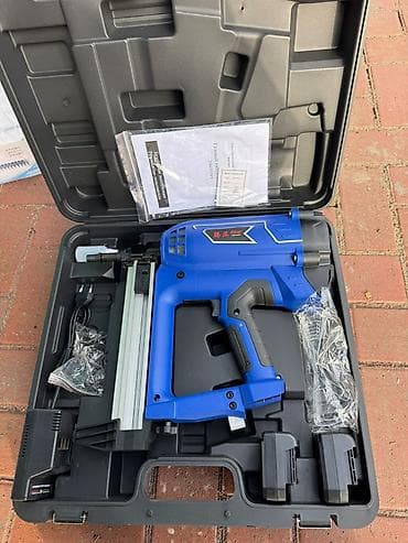 Ножовки: Аккумуляторный гвоздезабивной/скобозабивной пистолет TOUA (синий) в — 6