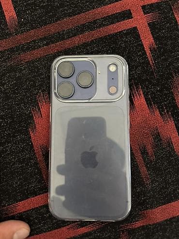 a7 iii: IPhone 17 Pro, Б/у, 256 ГБ, Blue Titanium, Чехол, 99 % — 1