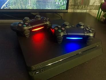 ps4 цена бу: Продаю PlayStation 4 Slim 8 гб. В хорошем состяние. Использывался — 2