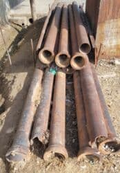 бу шкафтар: Газ түтүгү, Материалы: Чоюн — 3