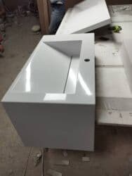 кухонный раковины: Ванна үчүн раковина, Материалы: Жасалма таш — 26