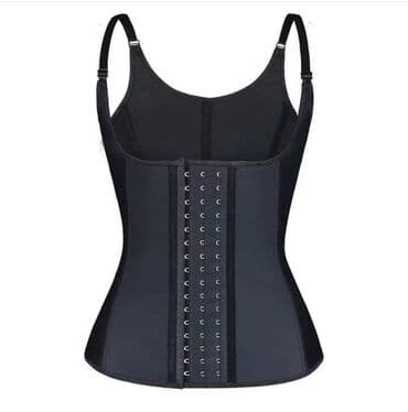 Кислородные подушки: Латексный маечный корсет для похудения и уменьшения объёма талии до — 2