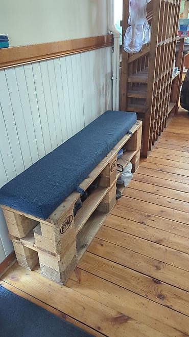 Гарнитуры для зала: Гарнитур для прихожей, Б/у, Вешалка, Дерево, Самовывоз, цвет - Коричневый — 3