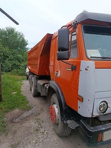 авто на метал: Грузовик, Камаз, Дубль — 2