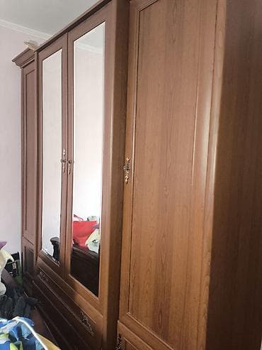 выдвижная перегородка: Шифоньер, шкаф для одежды, Прямой, ЛДСП — 2