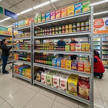 оборудование для шаурмы: Складские стеллажи, металлический стеллаж для склада, средне - — 8