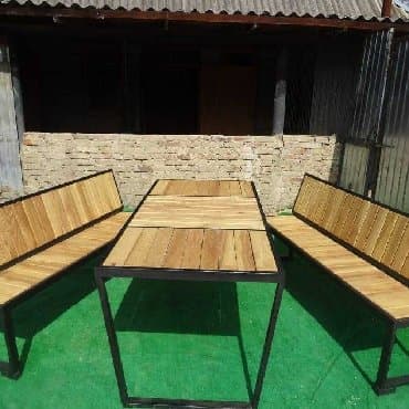 мебель для сада бишкек: Комплект садовой мебели.
Изготовим на заказ комплект мебели — 3