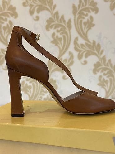 Туфли, 41, Massimo Dutti, Б/у, цвет - Коричневый, Самовывоз