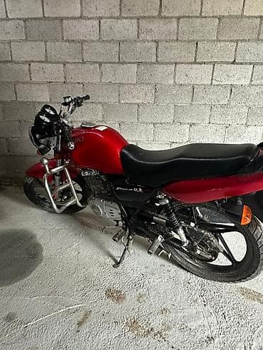 купить скутер трёхколёсный: Мотоцикл Suzuki (классический дорожный) - Цвет: красный металлик - — 3