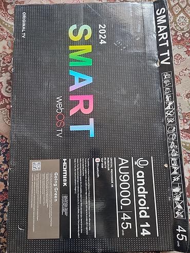 lg 4k: SMART TV AU9000_45 (2024), 45" UHD - Диагональ: 45" (UHD) - — 1