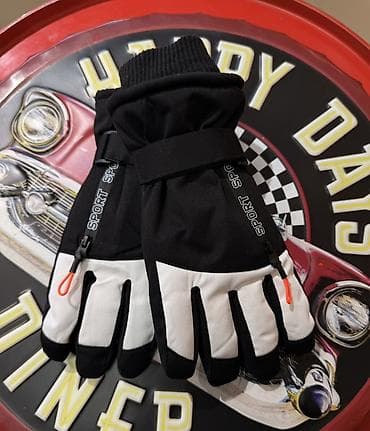 Гири: Тёплые лыжные/сноубордические перчатки GO SKI -Внешний материал — 10