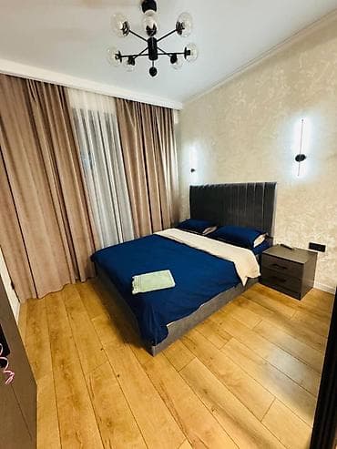 квартира гостиницы: 2 комнаты, Душевая кабина, Постельное белье, Кондиционер — 1