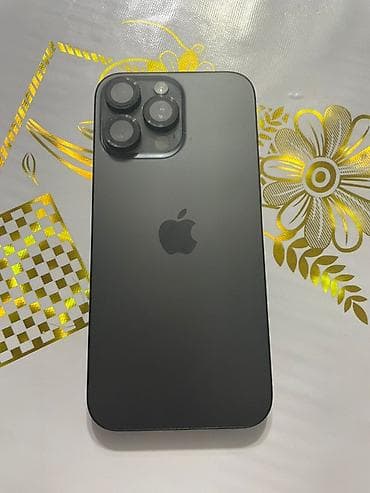 айфон китайиски: IPhone 16 Pro Max, Б/у, 256 ГБ, Черный, Зарядное устройство, Защитное стекло, Чехол, 89 % — 3