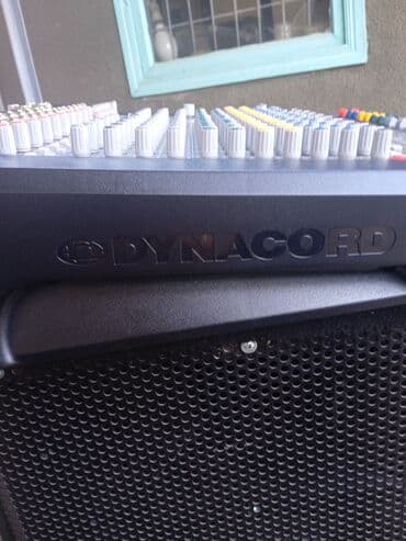 студийные микрофоны: Жаңы, Концерттик, Күчөткүчү менен, Каналдар: 12, Туташтыргыч: USB, Эквалайзер менен — 8