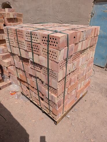 таза порошок оптом: Тешиктүү, Бышкан кирпич, Жарым блок, 250×120×90 — 3