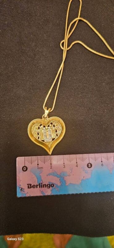 набор пандора: Набор украшений, Проба 585, Новый, Цвет металла: Желтый, Ручная работа, Советские (СССР) — 5