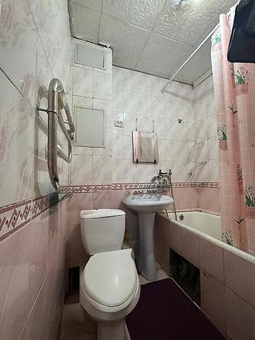 мкр улан2: 2 комнаты, 43 м², 104 серия, 1 этаж, Старый ремонт — 8