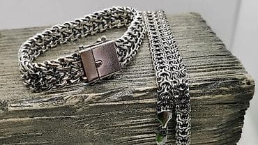 Личные вещи: Изготовление Цепей и Брасл из Серебро 925 пробы Ручная работа — 2