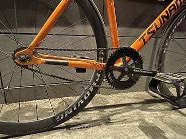 r 21: Шоссейный велосипед, Tsunami, Рама M (156 - 178 см), Б/у — 4