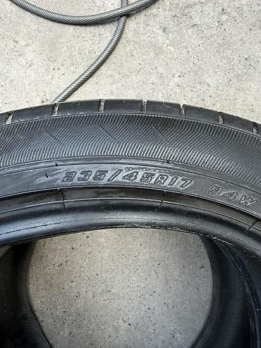 892 2: Шины 235 / 45 / R 17, Лето, Б/у, Пара, Легковые, Япония, GoodYear — 2