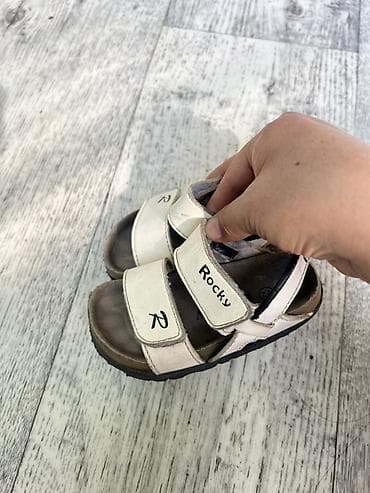 просто так: Детские сандалии Rocky 22 размер - Цвет: светлый (молочный/белый) — 1