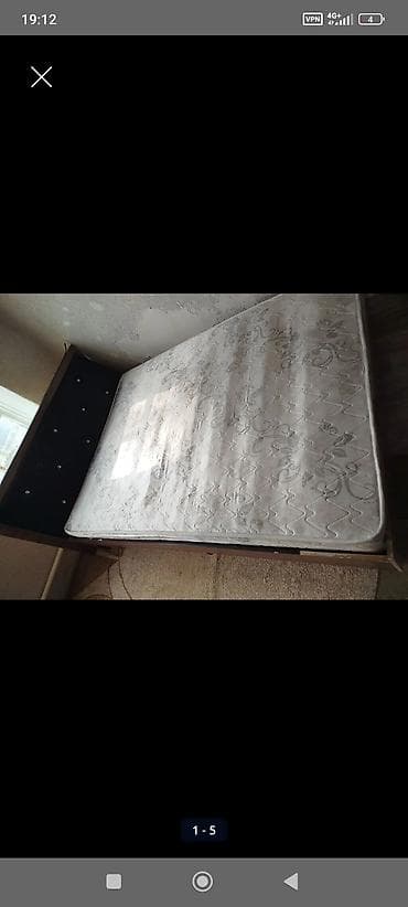 талас телевизор: Двуспальная кровать — 1