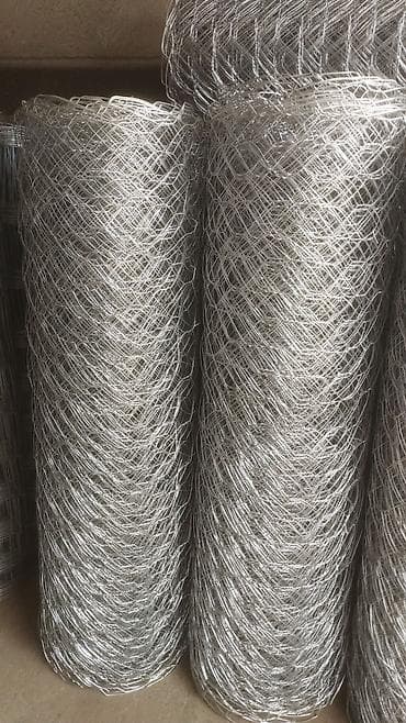 Үй жана бакча: Сетка-рабица в рулонах Описание: - Оцинкованная металлическая — 1