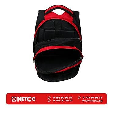 Bag for notebook B 13.3" black-red Характеристики: Тип: сумка для at lalafo.kg Bag for notebook B 13.3" black-red Характеристики: Тип: сумка для