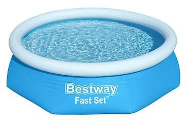 Надувной каркасный бассейн Bestway Fast Set - Тип: круглый надувной