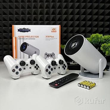 🎮 Проектор + Игровая приставка X10 Plus (4K) Идеальный подарок для