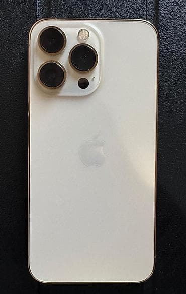 garmin 7x: IPhone 13 Pro, Б/у, 128 ГБ, Золотой, Чехол, 85 % — 1