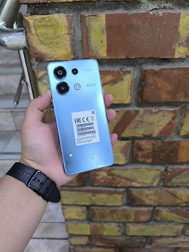 Redmi, Redmi Note 13, Новый, 256 ГБ, цвет - Голубой, 2 SIM