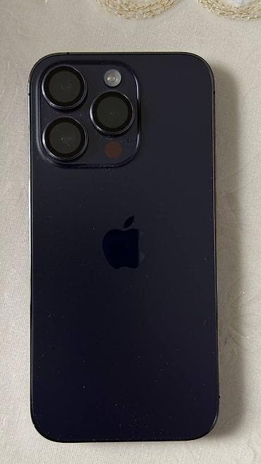 баш: - iPhone 14 Pro - 256 ГБ - Цвет: “Deep Purple” (темно-фиолетовый ) - — 1